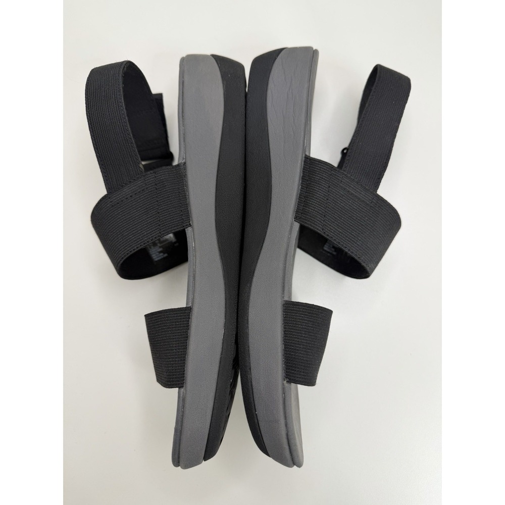 Clarks Womens Arla Jacory Black Comfort Strap Sandals Size‎ 10 - Picture 2 of 5